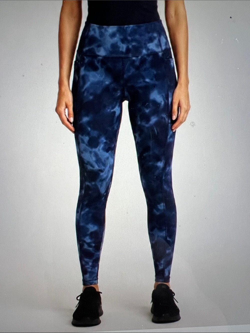 Danskin High-Rise Navy Tie-Dye Leggings